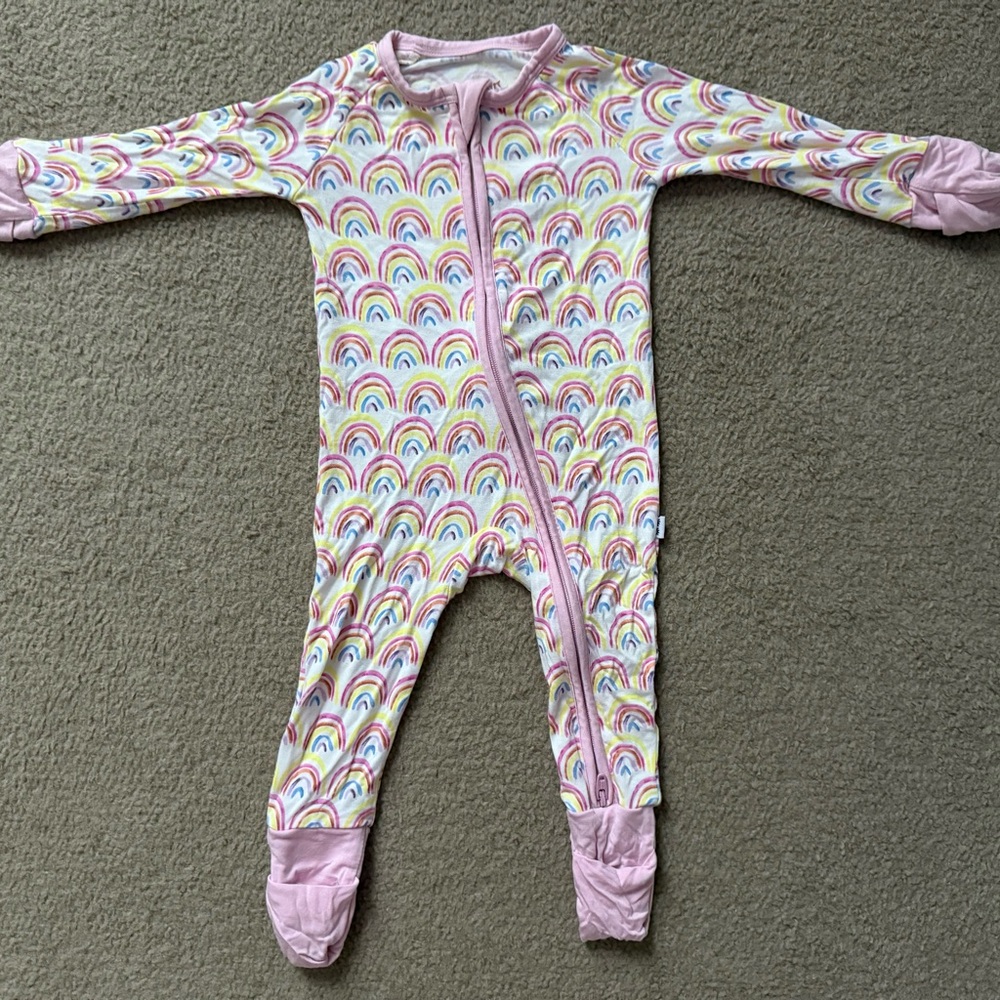 Little Sleepies Pastel Rainbow
